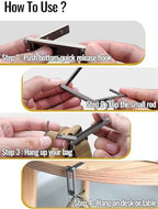 sayram Titanium Purse Hook for Table - Image 6