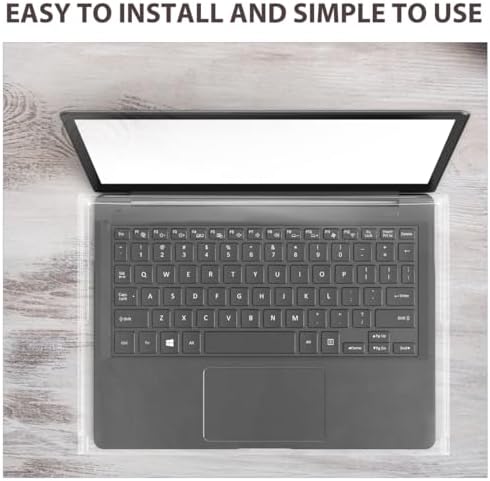 ABOOFAN Clear Acrylic Keyboard Dust Cover, Anti-Cat Waterproof Protective Case for Laptop & Mechanical Keyboards 15.74x10.43 Inch - Image 3