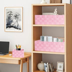 Set of 7 Nested Woven Cube Baskets, Drawer Organizers in Multi-sizes - Image 7