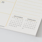 Jotsome Desk Calendar 2026-2027 with Protective Mat, Academic Desk Calendar - Image 5