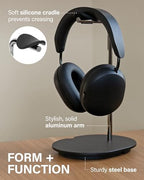Sanus Universal Headphones Stand w/Silicone Cradle & Cable Management - Image 5