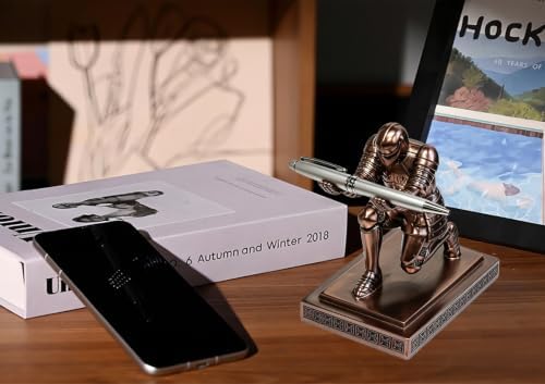 Soldier Executive Knight Pen Holder Personalized Desk Organizers Copper - Image 6