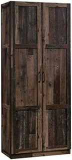 Sauder Select Storage Cabinet, Pantry Cabinet Kitchen Storage with Adjustable Shelves, Utility Room Storage Cabinet, in Reclaimed Pine by SAUDER%C2%AE