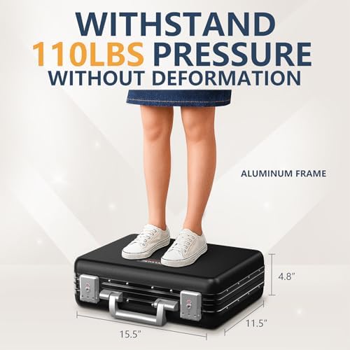COLCASE Fireproof Document Box with Aluminum Frame - Ultra Hard Box - Image 3