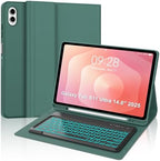 for Samsung Galaxy Tab S11 Ultra 14.6 Inch 2025 Backlit Keyboard Case, Galaxy Tablet S11 Ultra Case Keypad with S Pen Holder, 7-Color Backlight Keyboard for Samsung Tab 14.6'' SM-X930/X936B, Green by Unknown