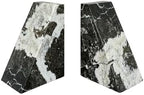 Natural Black Marble Bookend 6" by UrbanFocal