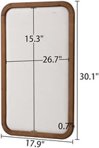 SOFE Farmhouse Bulletin Boards for Walls Decorative Hanging Linen Pin Board - Image 7
