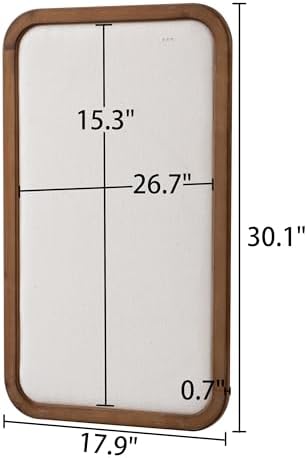 SOFE Farmhouse Bulletin Boards for Walls Decorative Hanging Linen Pin Board - Image 7