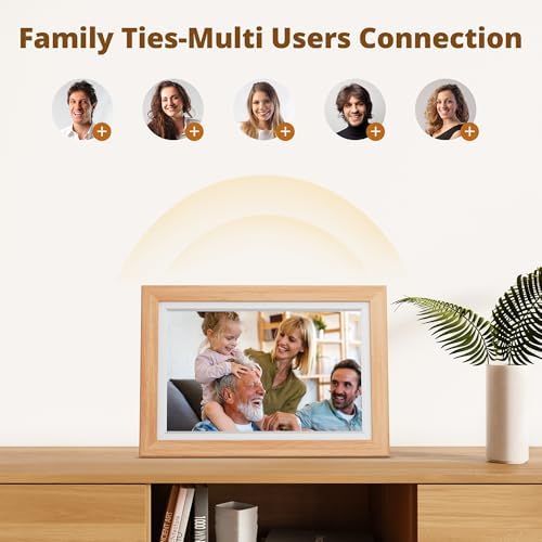 Dragon Touch Digital Picture Frame WiFi 10 inch IPS Touch Screen Digital Photo Frame Display, 32GB Storage, Auto-Rotate, Share Photos via App, Email, Cloud, Classic 10 - Image 5