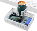 Under Desk Drawer, Clamp on Desk Organizer Cup Holder Hanging Desk Storage by Aurynns