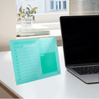 GLOBLELAND Green Acrylic Dry Erase Board 15.7"x11.8" Tabletop Whiteboard with Stand to Do List Planner Board Office Supplie Daily to Do List for Work Personal Organized Home Office - Image 6