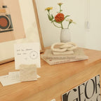 JIMEI 4 Pcs Travertine Place Card Holder Wedding Table Number Sign Stand - Image 6