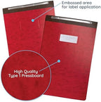 Blue Summit Supplies 10 Pressboard Report Covers, 11x17, 3" Capacity, Red - Image 3