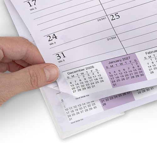 AT-A-GLANCE® Beautiful Day 2027 Monthly Desk Pad Calendar, Standard, 21 3/4" x 17" - Image 3