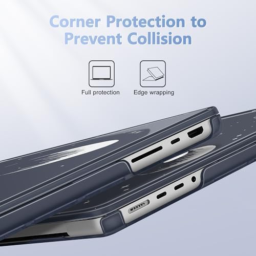 May Chen for 2026 MacBook Pro 14-inch M5 M4 M3 M2 M1 Pro/Max Chip, Release 2026 2025-2021, Model A3427 A3426 A3434 A3112 A3401 A3185, Plastic Hard Shell with Keyboard Cover, Astronaut Flight - Image 3