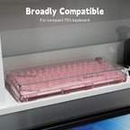 MechLands CIDOO QK75 VIA Programmable 75% Compact Keyboard with KiiBoom Premium Acrylic Transparent Keyboard Dust Cover - Image 7