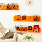 ROYALITA 2-Pack Acrylic Magazine Holder Brochure Holder, Orange 36 Inch - Image 7