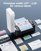 MUNBYN Bluetooth Thermal Label Printer, Wireless 4x6 Shipping Label Printer - Image 3