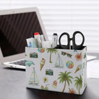 File Organizer Ice Cream Camera Seashells Sunglasses Candles Golf Plastic Compact Baskets,Office with Multi Size - Image 3