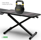 Uncaged Ergonomics Adjustable Keyboard Riser for Desk & Mouse Stand (Black) - Image 6