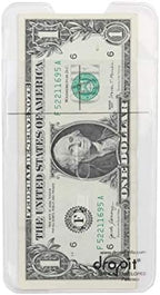 UBICON Reusable Vinyl Safe Deposit Envelope, Clear, Size 100 by UBICON