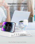 SooPii 60W 6-Port Charging Station for Multiple Devices with 6 Short Cables - Image 6