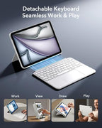 ESR for iPad Air 11 Inch Case with Keyboard M4/M3/M2, Multi-Angle Stand - Image 4