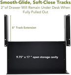 Perfect Posture Under Desk Drawer 10" x 20" Desk Organizer & Desk Storage - Image 6