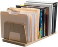 MobileVision Bamboo Desktop File Folder Organizer and Paper Tray, 10 Slots by MobileVision