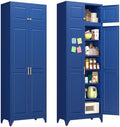 Polup 90" Pantry Cabinet, Tall Metal Storage Cabinet with Doors and Shelves by POLUP