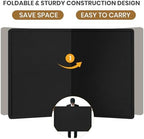 Large Bulletin Board 60" x 36" Felt Cork Board - Decor Pin Board, Black - Image 6