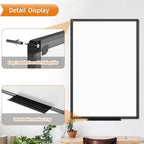 VIZ-PRO Magnetic Dry Erase Board, 72 x 40 Inches, Black Aluminium Frame - Image 4