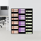48-Slots Classroom Mailbox Thickened PVC Literature Organizer - Image 6