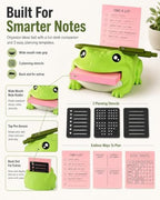 Note Toad Desk Organizer Sticky Note Holder With Three Templates - Image 7