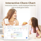 Dragon Touch 27" Digital Calendar Chore Chart – 1080P Full HD Interactive Touchscreen, Smart Family Planner, Hearth Display Digital Calendar Wall & Desk Mountable for Seamless Scheduling - Image 6