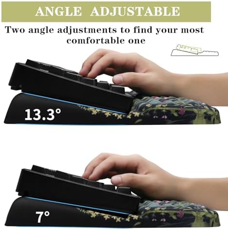 Ergonomic Keyboard Stand with Wrist Rest, Computer Wrist Support Pad - Image 2