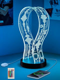 CoolGift Mart Light Up Headphone Stand, Gifts for Gamers by CoolGiftMart