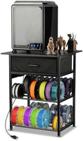 AHOWPD 3D Printer Table with Filament Storage and Drawer Organzier by AHOWPD