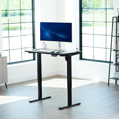 VIVO Black 43 x 24 in Solid Table Top, DESK-TOP43B - Image 2