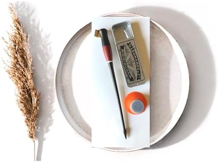 Oblique Calligraphy Pen Set Copperplate Calligraphy Pen,Glass Ink Well Empty Ink Well for Oblique Nib Holder Nikko g Nib Pen Rest & Nib Tin Organizer (Oblique Pen Set w/Black Cat Rest) - Image 6