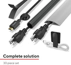 Staples TECH Cable Management Kit, Assorted Colors, 30-Pack - Image 2