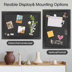 AKTOP Black Cork Board Bulletin Board with Linen 20" X 30", 2 Pack - Image 4