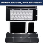 TSJ OFFICE Desktop Whiteboard Dry-Erase-Board - Computer Keyboard Stand White Board Surface Pad with Drawer, Desk Organizers with Accessories for Office, Home, School Supplies - Image 5