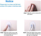 200 Pieces 2.2 inch Large Clear Suction Cups for Glass, Thick Without Hooks Without Holes, Professional Heavy Duty Sucker for Home Organization Window Decoration Bathroom Kitchen Bird Feeder - Image 7