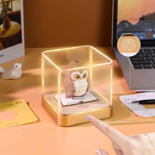 3D Memo Pad, 3D Calendar 2027, Time Piece Calendar, Tear-Off Calendars 2027, 3D Paper Carving Art Memo Pad, Art Carving Sticky Notes for Office Home Gifts Ornaments (New Owls) - Image 3