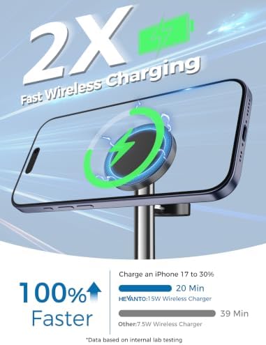MagSafe Charger 3 in 1 Charging Station for iPhone Apple Watch AirPods - Image 2