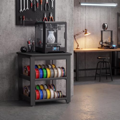Heavy Duty 3D Printer Stand with Filament Storage 23.6"×23.6" - Image 7