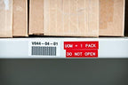 Brady Authentic (M21-500-595-RD) All-Weather Vinyl Label for Indoor/Outdoor ID, Lab and Equipment Labeling, White on Red- For M210, M210-LAB, M211, BMP21-PLUS and BMP21-LAB Printers, .5" W, 21' L - Image 4