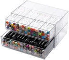 Clear Pen Organizer with Drawer, 2 Pack - Image 4