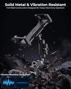 Metal Skid Steer Tablet Mount, Heavy Duty Handlebar Tablet Holder - Image 5